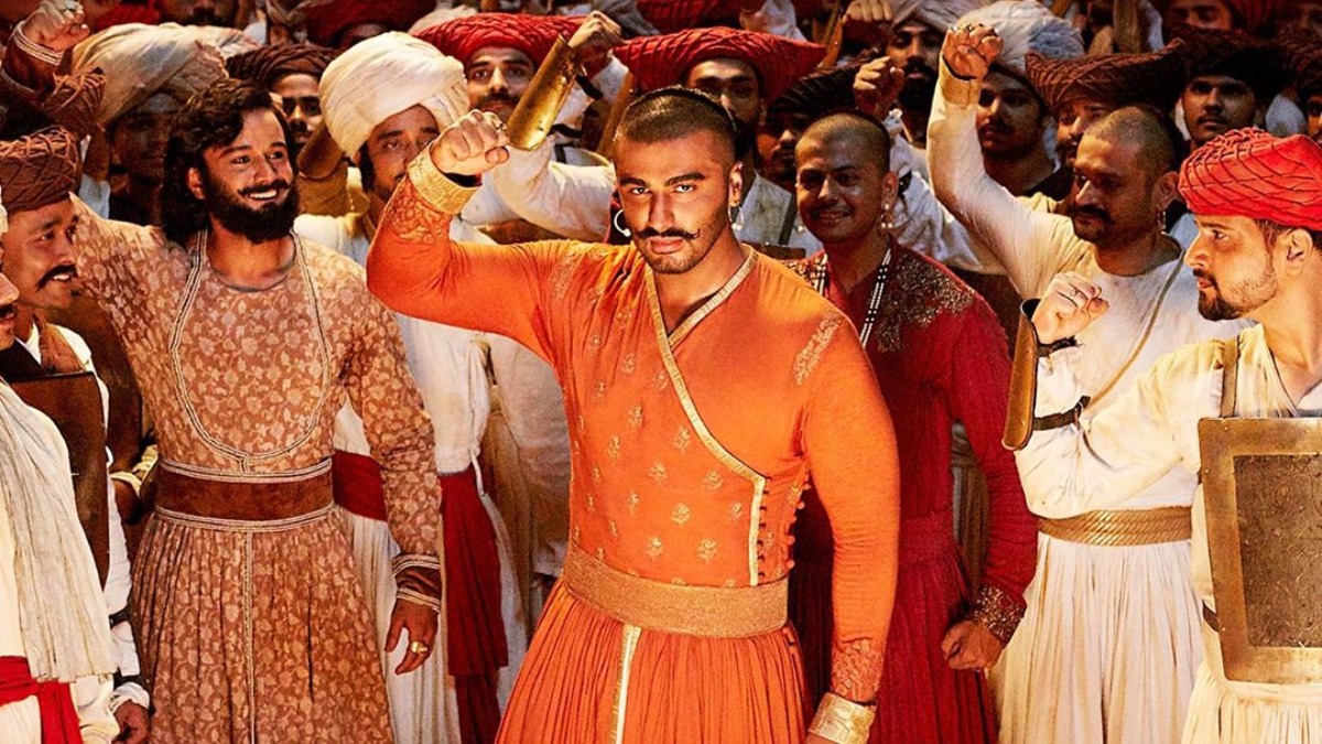 Arjun Kapoor Encourages His Troops In Panipat S Song Mann Mein