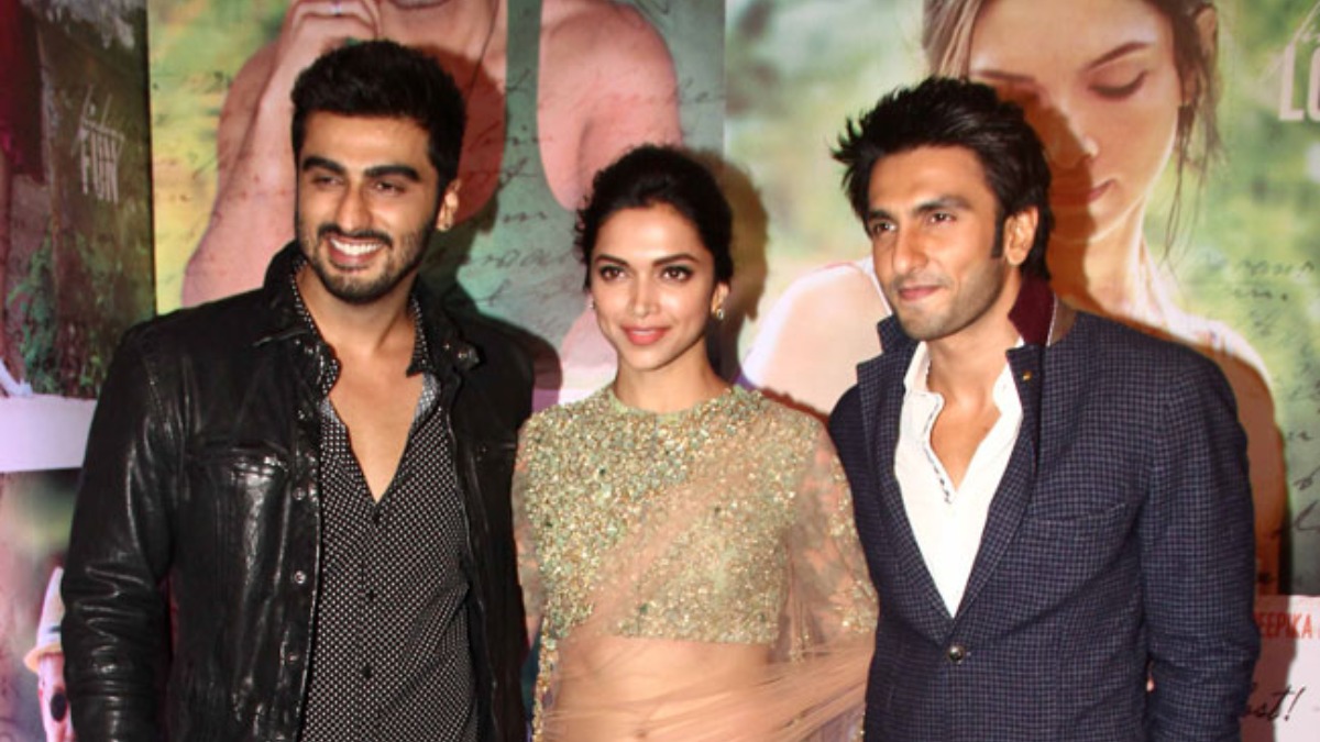 Arjun Kapoor calls himself Deepika Padukone's souten: Ranveer Singh kisses me on the cheeks