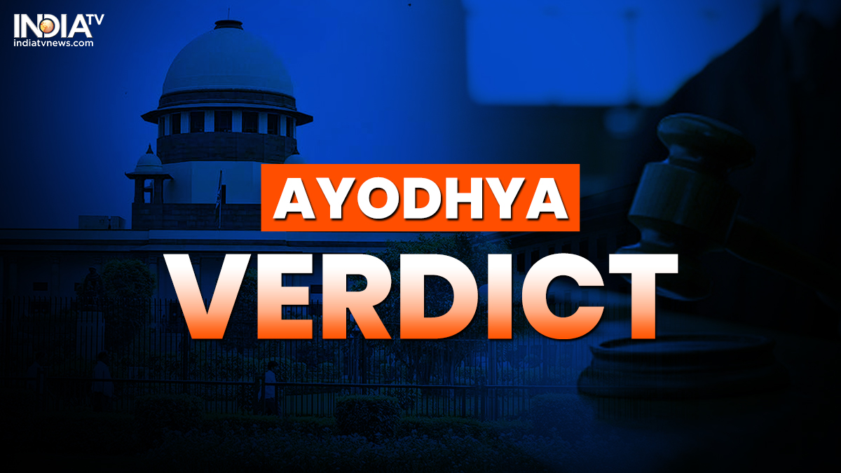 Ayodhya Verdict: Babri Masjid Not Constructed On Vacant Land, Says CJI ...