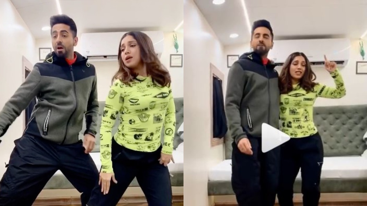 Pati Patni Aur Woh: Ayushmann Khurrana dances on Dheeme Dheeme with Bhumi Pednekar