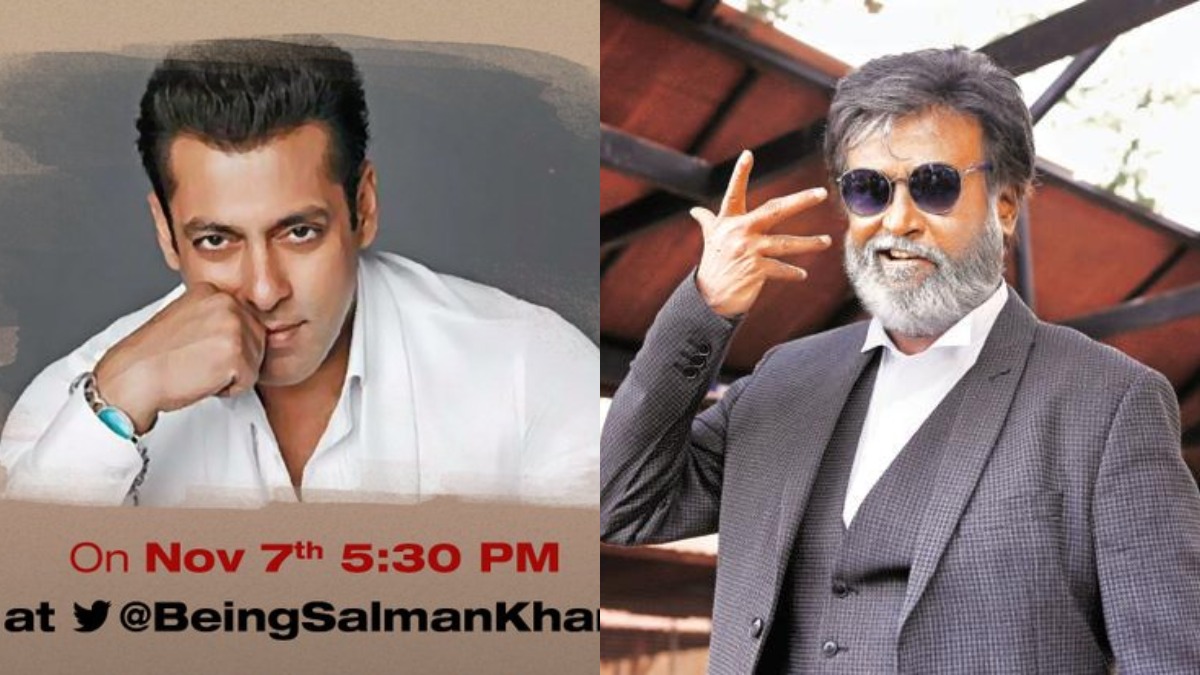 Salman Khan, Mohanlal and Kamal Haasan to release motion posters of Rajinikanth's 'Darbar'