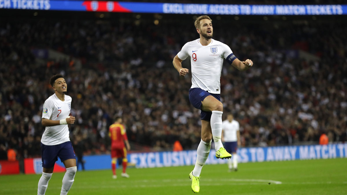 Euro 2020 Qualifiers: Harry Kane hat-trick against Montenegro helps England seal spot