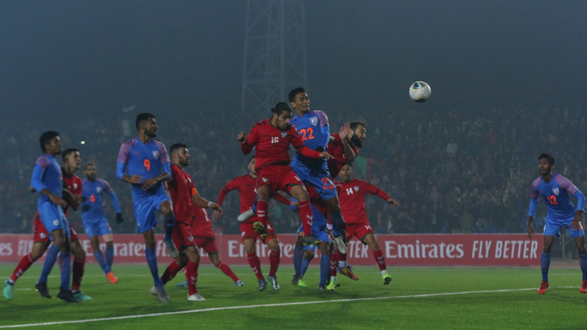 FIFA World Cup Qualifier: Seiminlen Doungel scores late equalizer as India draw 1-1 against Afghanistan