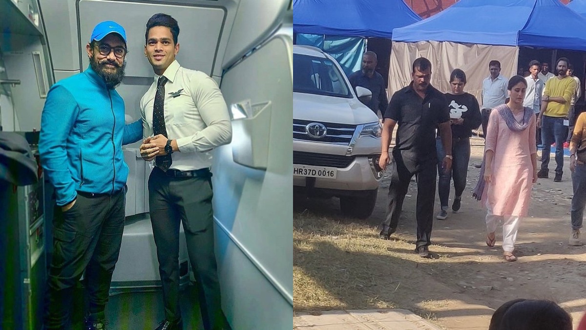 Kareena Kapoor Khan &amp; Aamir Khan's first look from the movie 'Lal Singh Chaddha' leaked, see pics