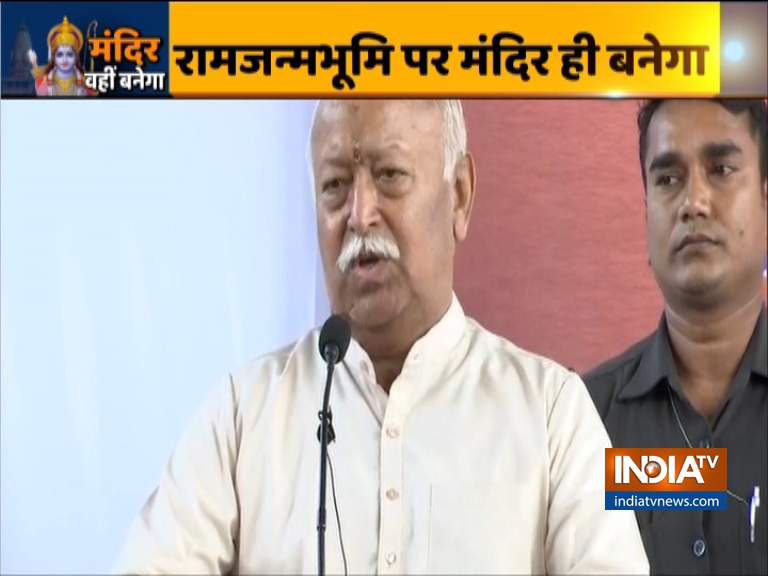 Right conclusion: RSS Chief Mohan Bhagwat welcomes Ayodhya verdict