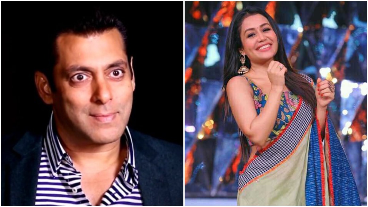 Neha Kakkar's shoe-size leaves Salman Khan amused. Watch video ...