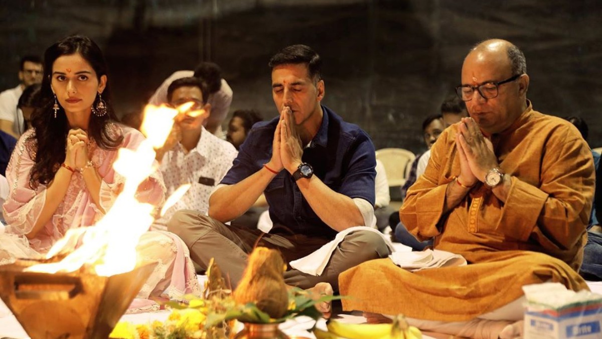 Akshay Kumar, Manushi Chhillar kickstart Prithviraj with muhurat puja, Rani Mukerji joins