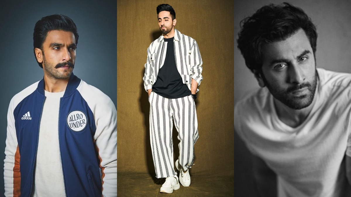 Ayushmann Khurrana says he draws inspiration from Ranveer Singh, Ranbir Kapoor