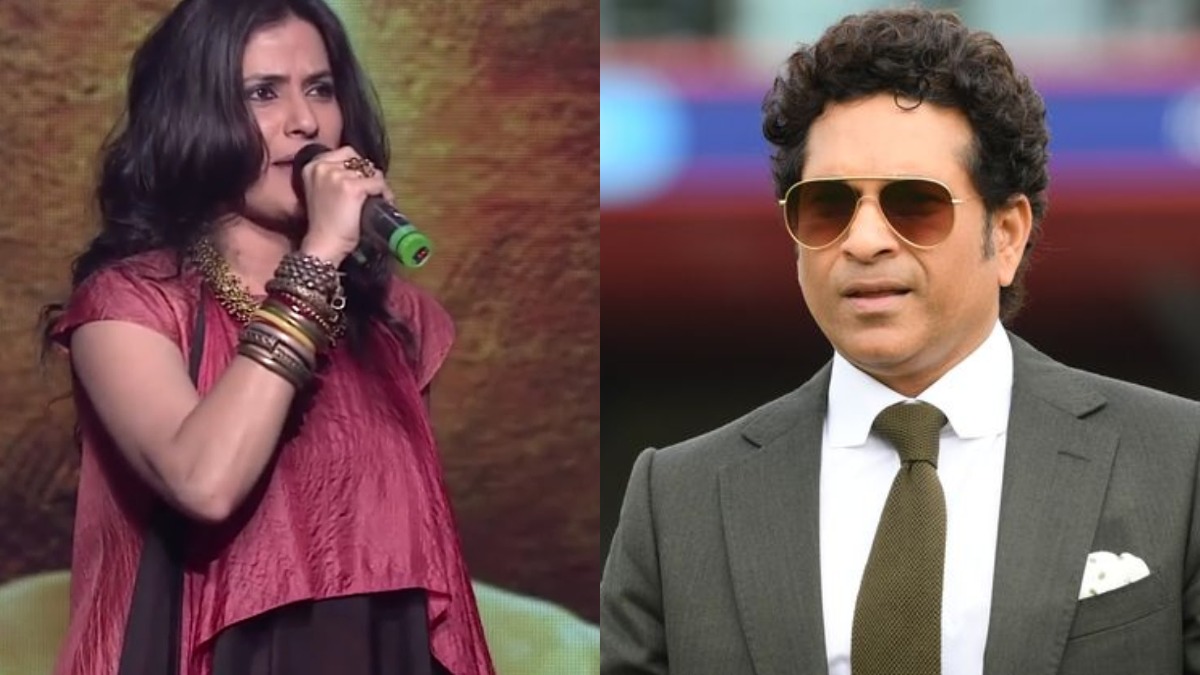 Sona Mohapatra Upset With Sachin Tendulkars Praise For Indian Idol Singers India Tv
