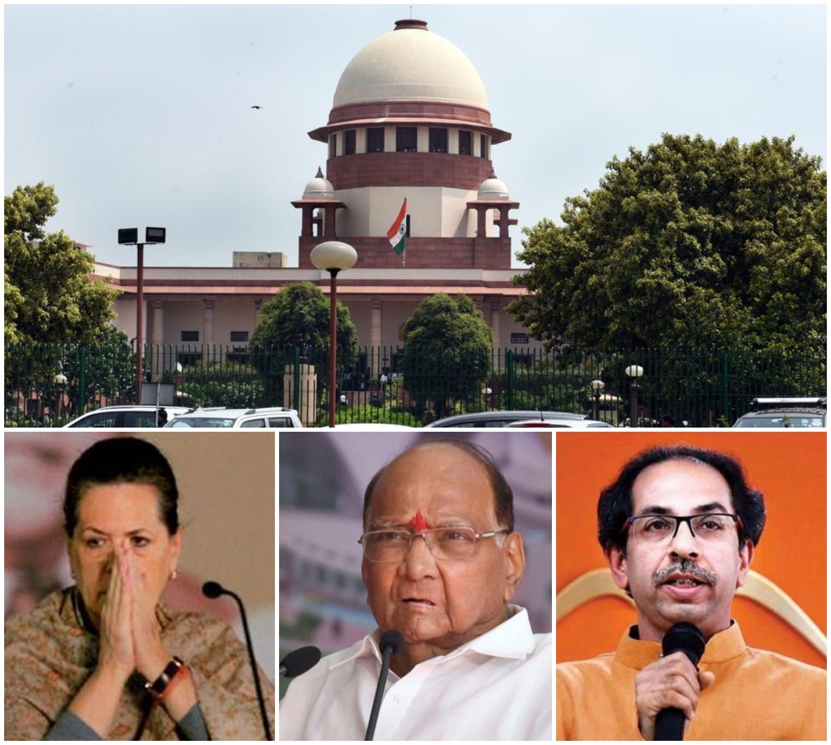 SC to hear Sena-NCP-Cong plea seeking quashing of Maharashtra guv's decision today at 11:30 am