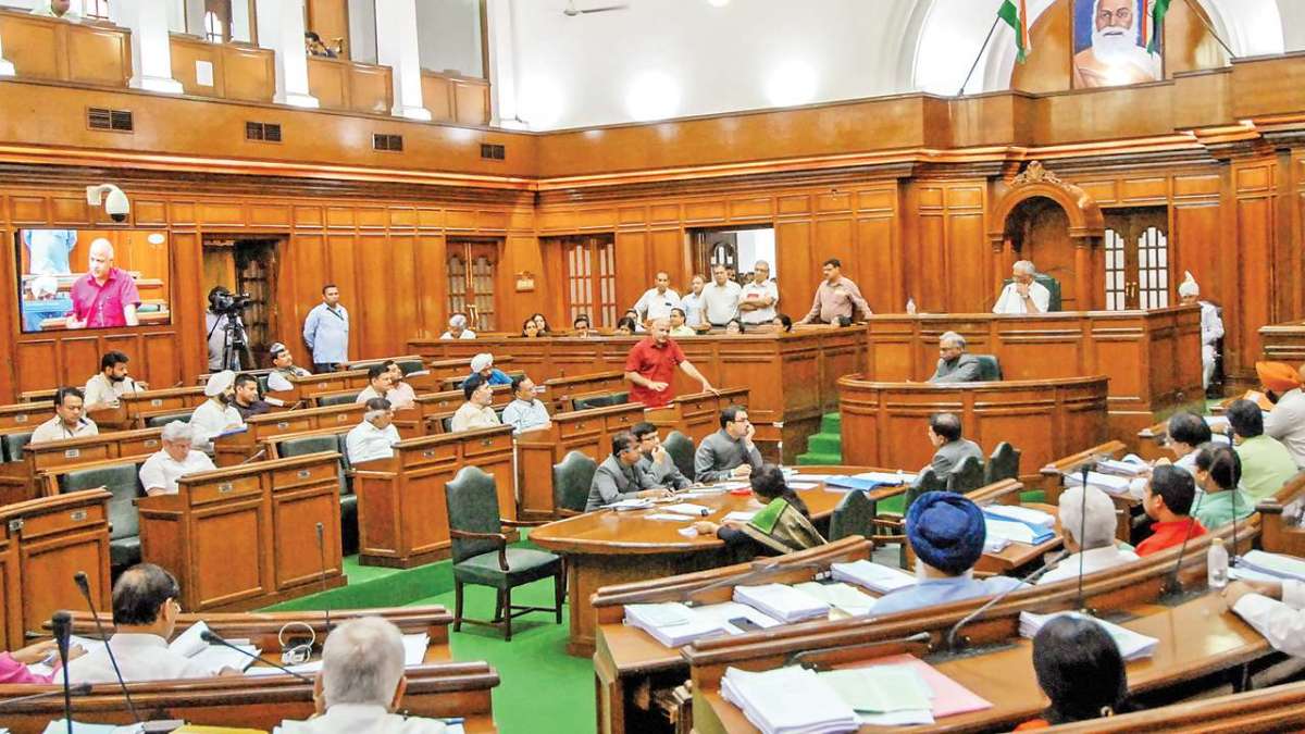 Delhi Assembly: BJP MLAs Walkout Over 'dirty Water' Issue – India TV