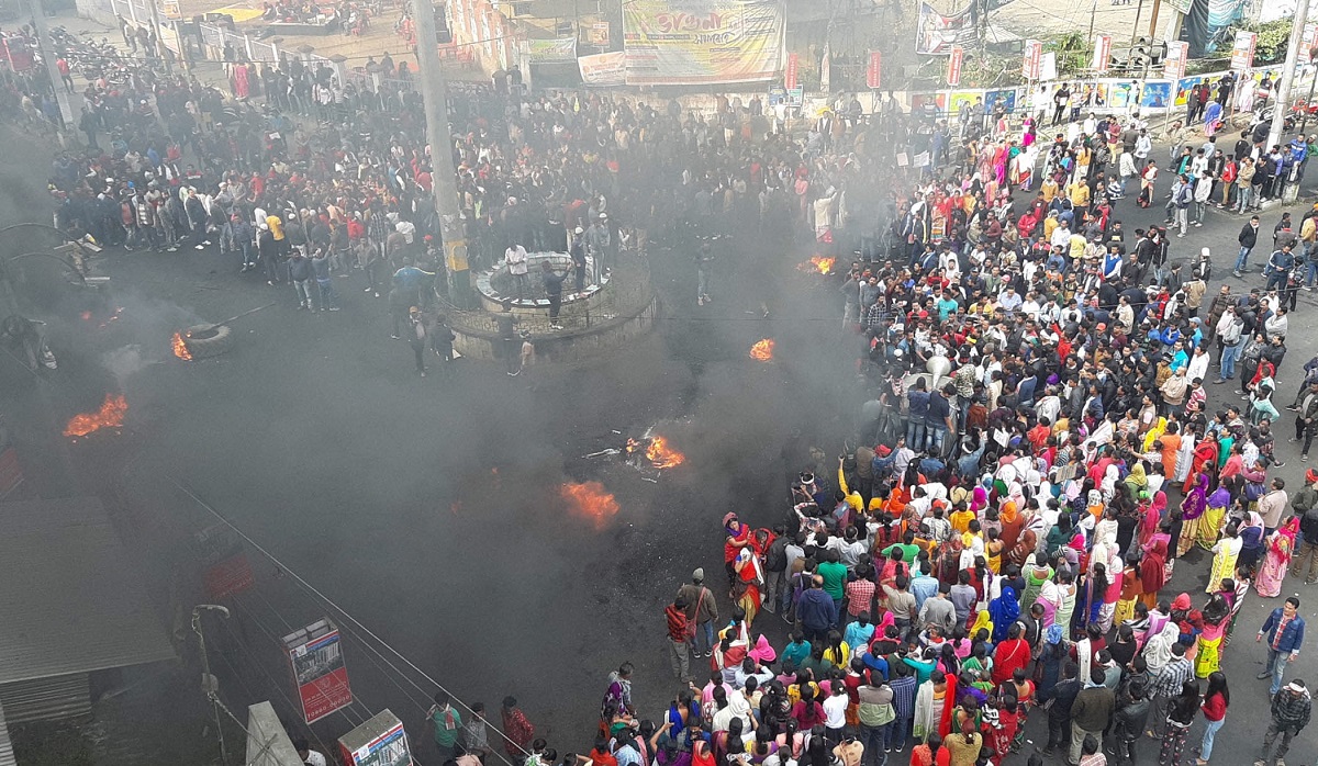 CAB Protest: Long queues at Guwahati markets as locals rush to stock up essentials