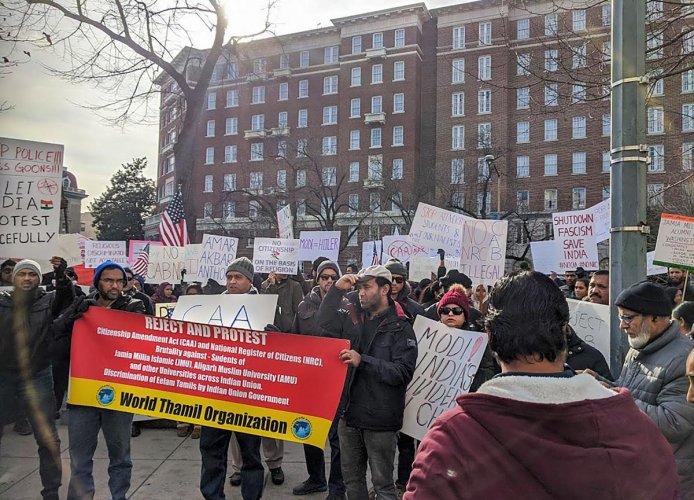 Indian-Americans hold rallies in support of CAA, NRC in US