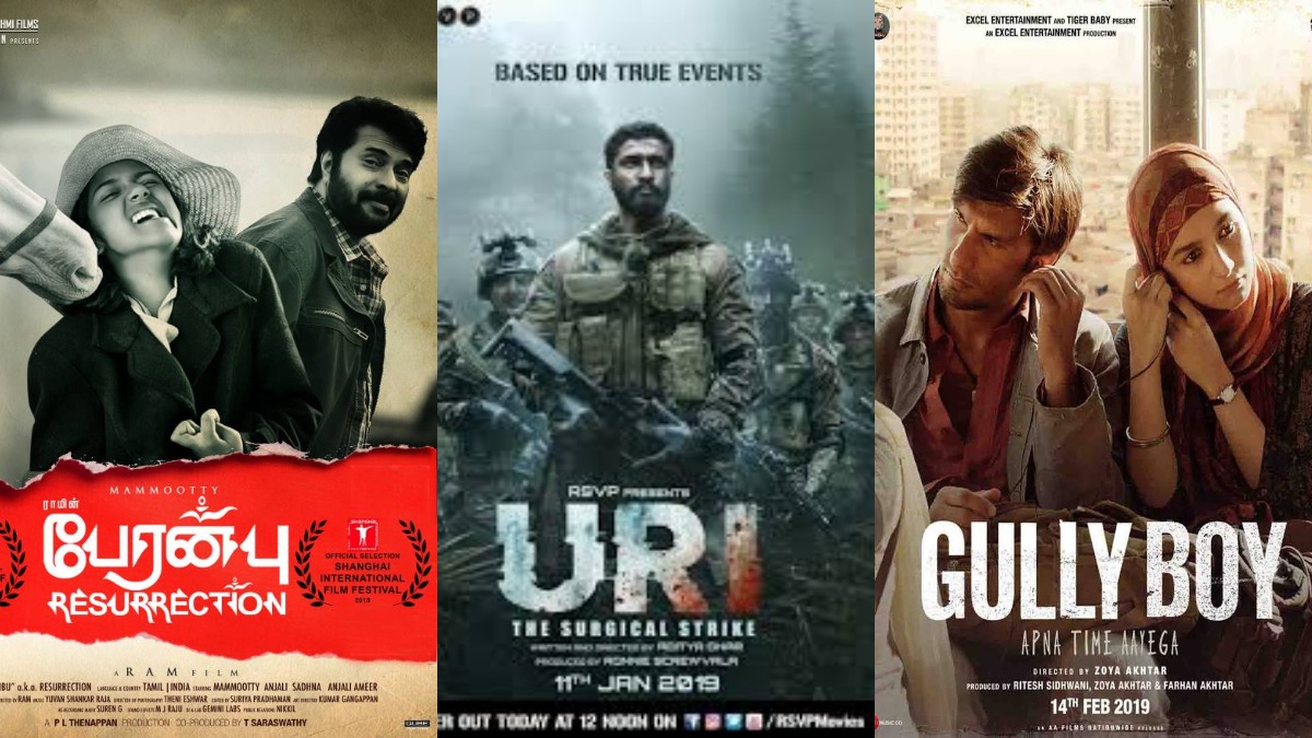 Uri Gully Boy Ranked 2nd And 3rd In Imdb S List Of Top Indian Movies Of 2019 Bollywood News India Tv