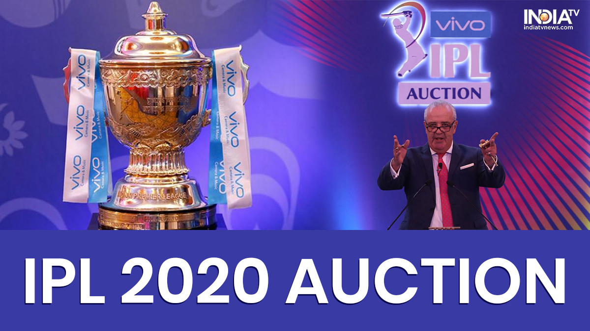 Live Streaming IPL Auction 2020 Watch Indian Premier League 2020 Live Auction streaming online on Hotstar Cricket News