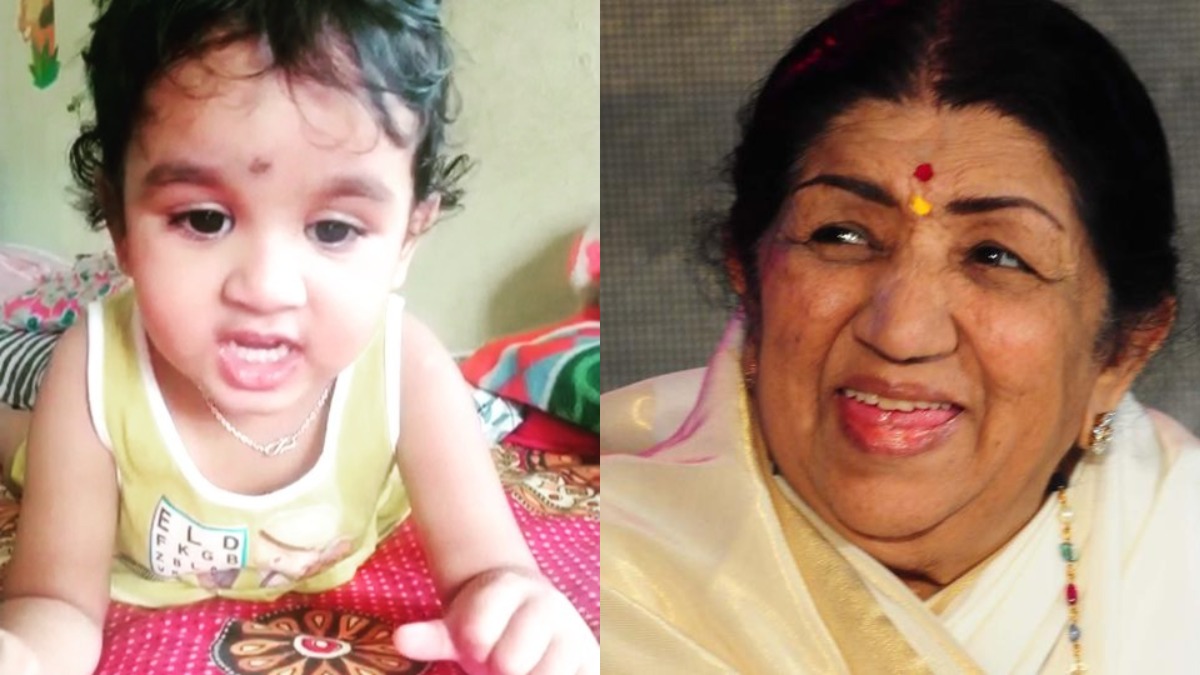 Move over Ranu Mondal, toddler's video singing Lata Mangeshkar’s song Lag Ja Gale will make you smile