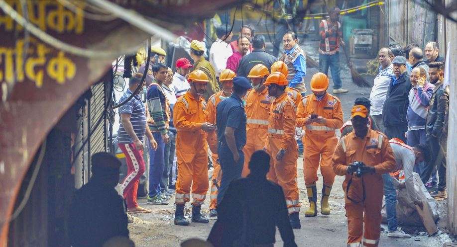 Delhi fire filled building with Carbon Monoxide; most fatalities due to suffocation