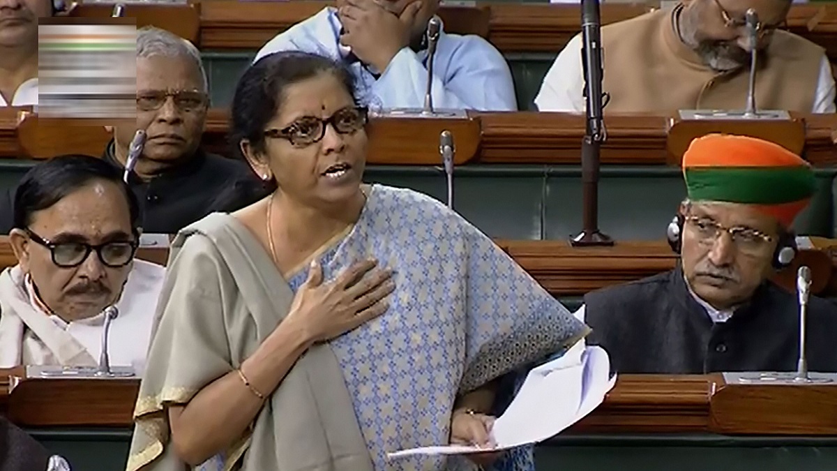 Direct tax collection up 5 per cent till November: Sitharaman