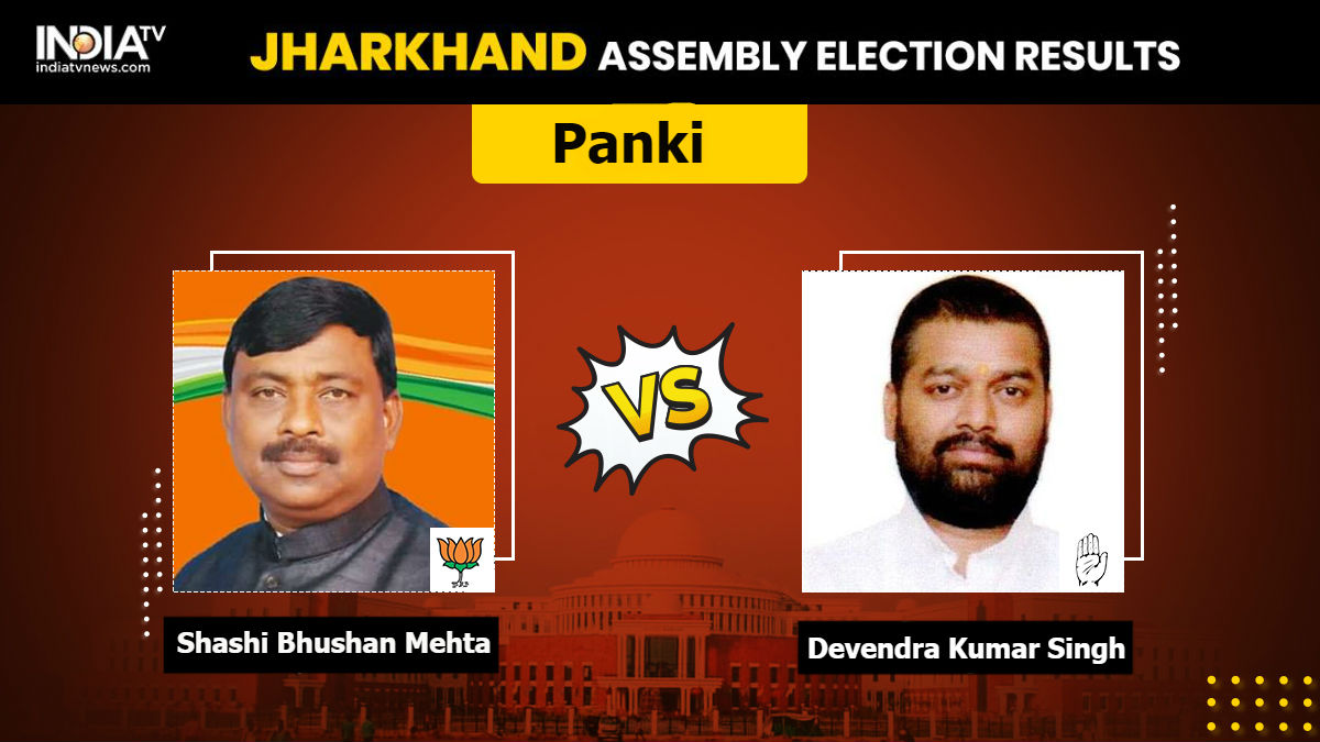 Panki Constituency Result 2019 Bjp S Shashi Bhushan Mehta Wins By 37190 Votes Jharkhand News India Tv