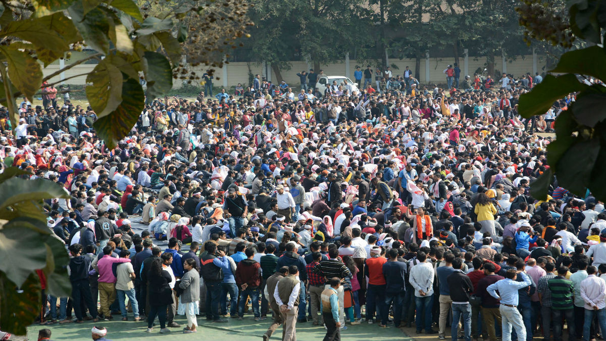 Anti-CAA Protesters Torch Railway Stations, Block Roads In Bengal ...