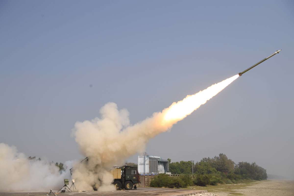 India successfully test-fires Quick Reaction Surface to Air Missile ...