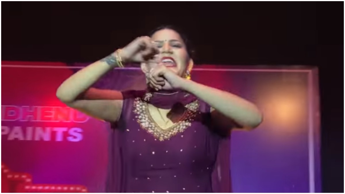 Sapna Choudhary S Latest Dance Video On Haryanvi Song Sulfa Goes Viral Watch India Tv