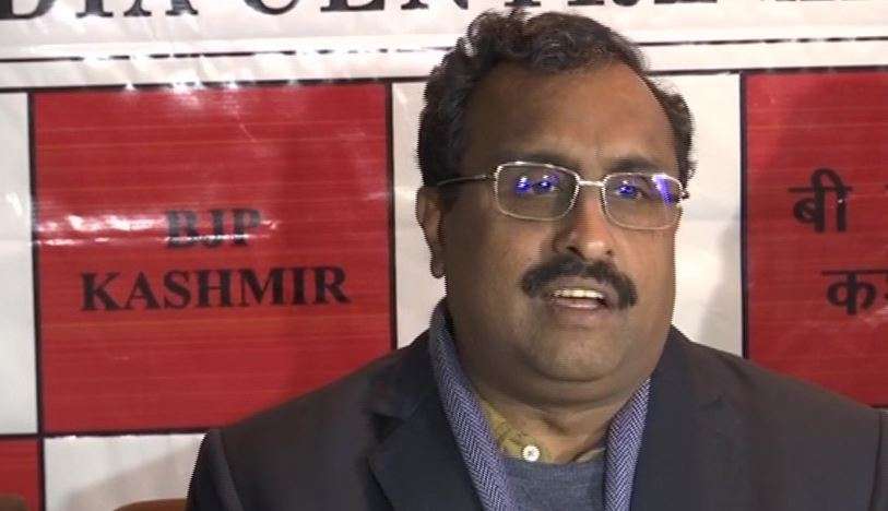 Broadband internet services being restored in Kashmir in phased manner, says Ram Madhav