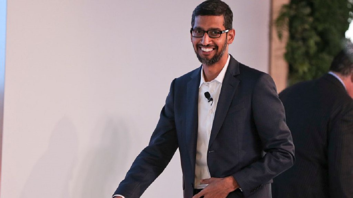 File:Sundar Pichai, CEO, Google and Alphabet At Singapore FinTech  Festival.png - Wikipedia