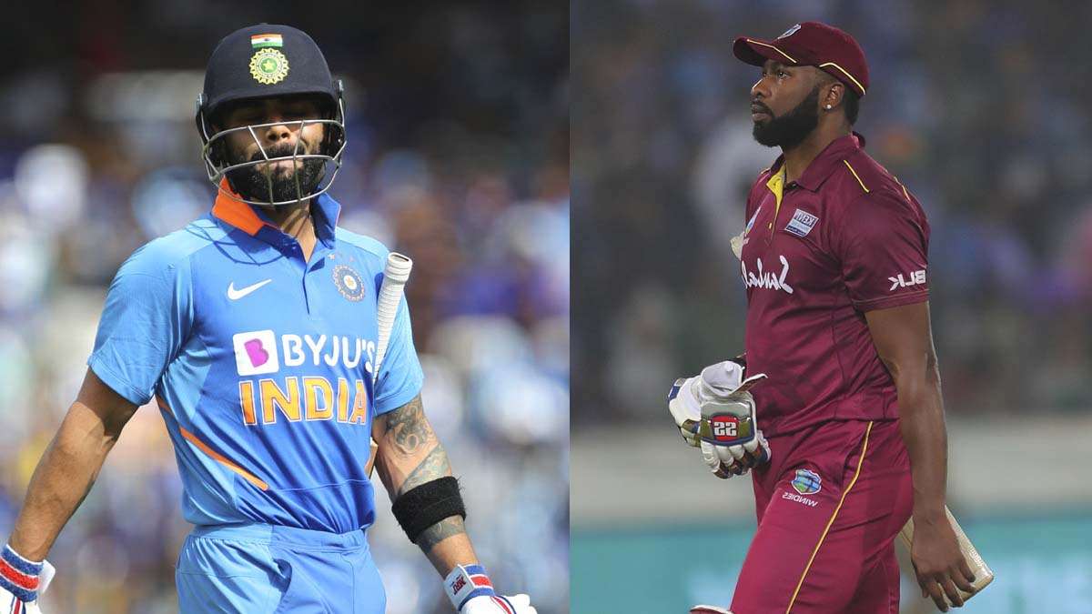 India vs West Indies: Virat Kohli and Kieron Pollard out on golden duck ...