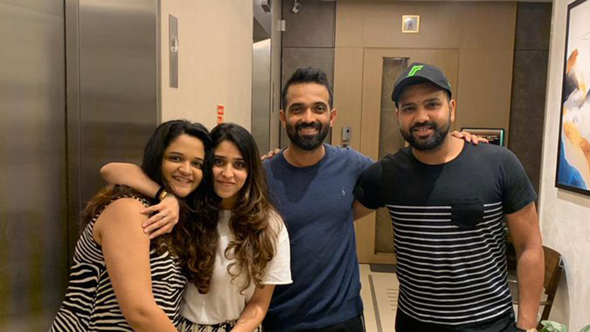 Rohit Sharma, Ajinkya Rahane talk about their daughters and parenting over dinner