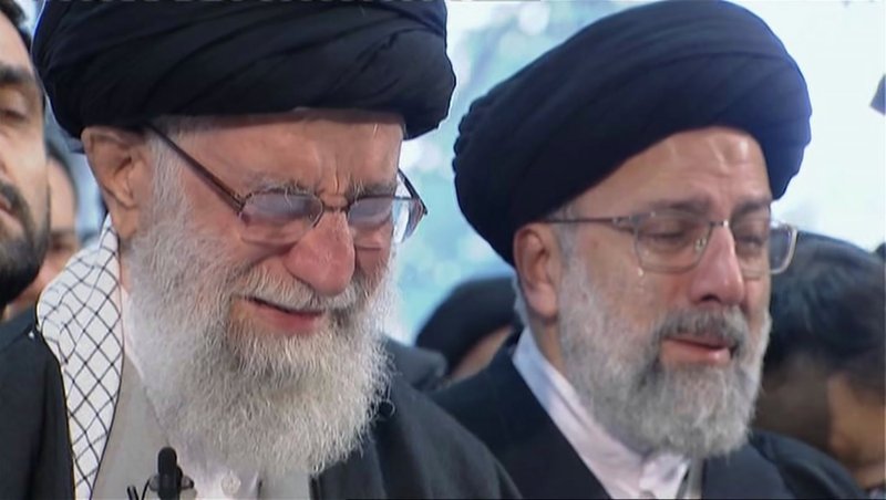 Qasem Soleimani's funeral draws mammoth crowds, Iran's Supreme Leader Ayatollah Ali Khamenei breaks down