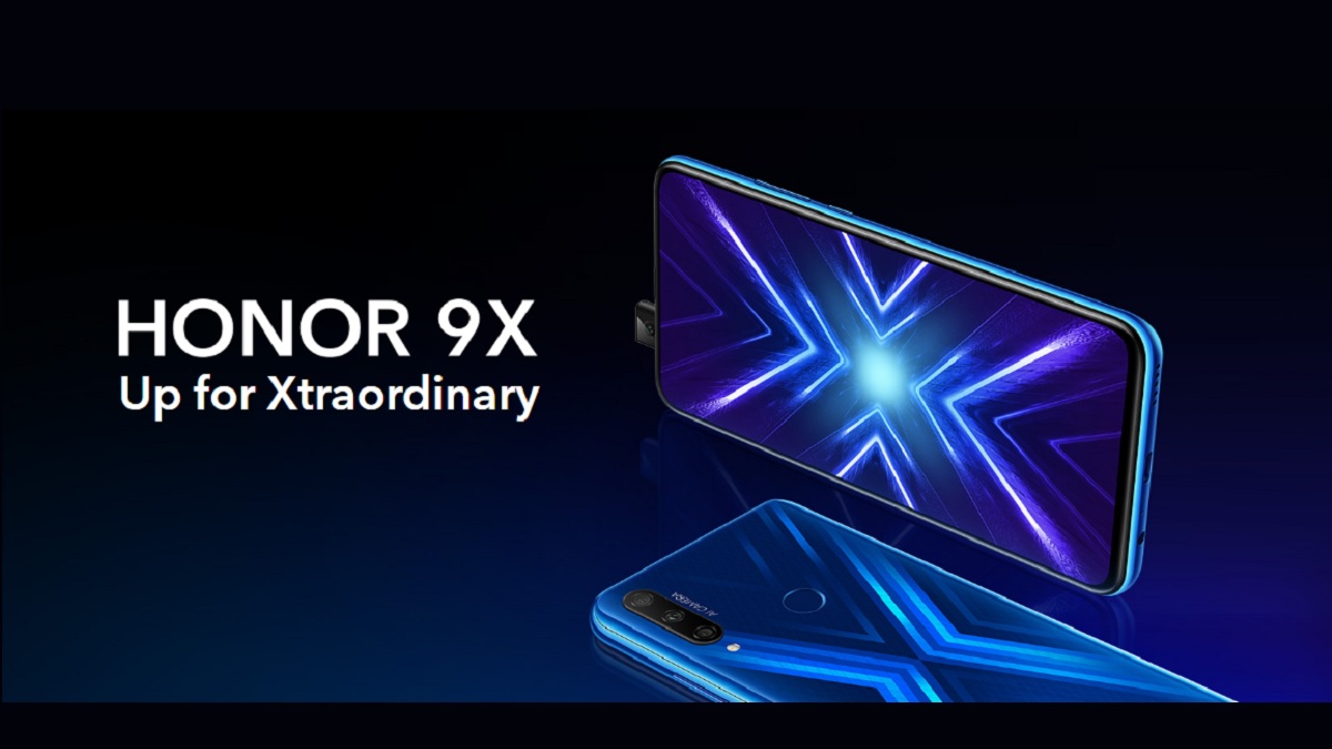 Honor 9X with pop-up selfie camera to launch in India on January 14, confirms Honor