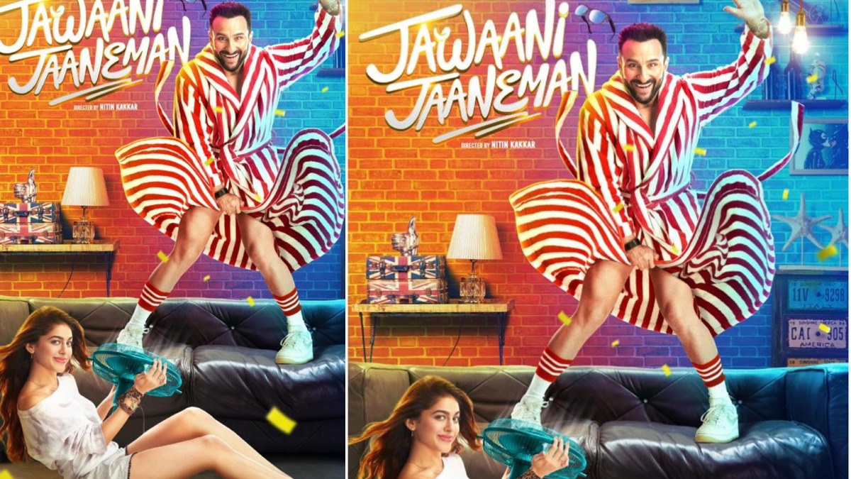 Saif Ali Khan does a Marilyn Monroe with 'little quirk' in latest Jawaani Jaaneman poster