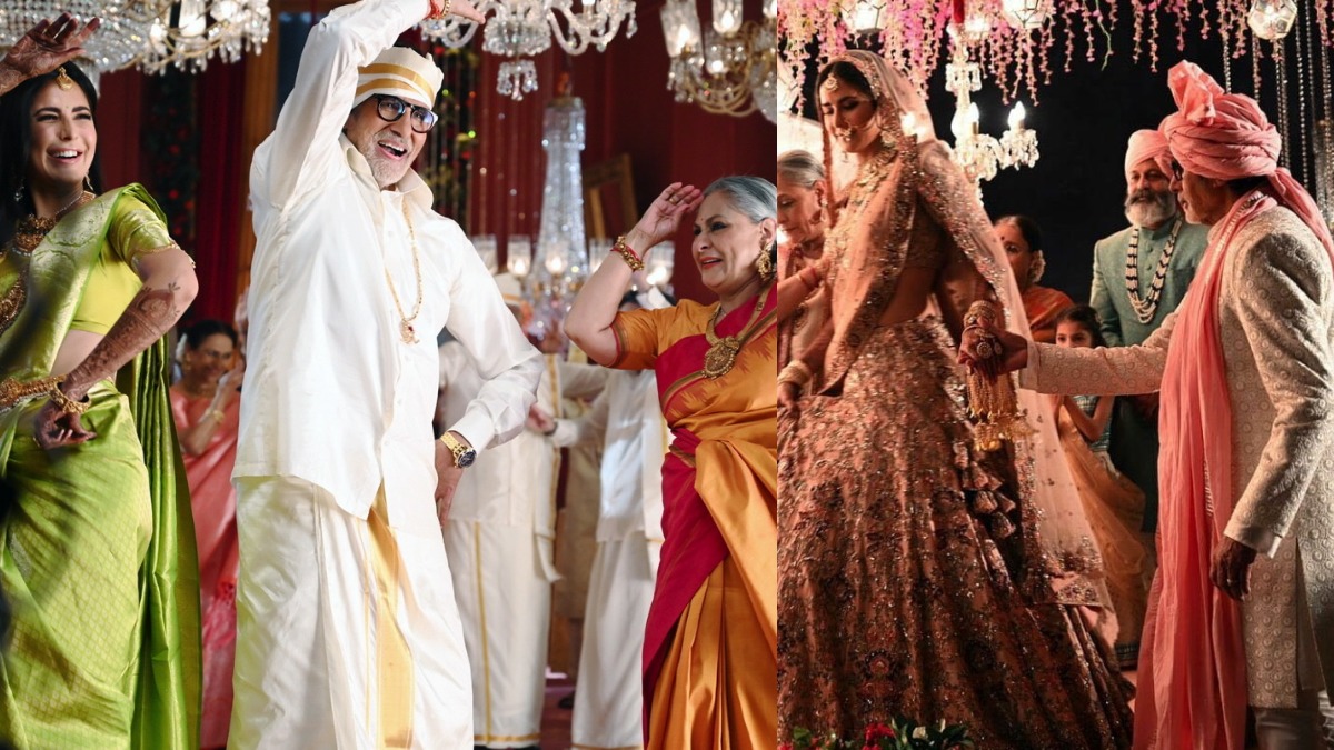 Amitabh Bachchan Jaya Perform Katrina Kaifs Kanyadaan And Their Photos Will Take Your Breath Away Celebrities News India Tv
