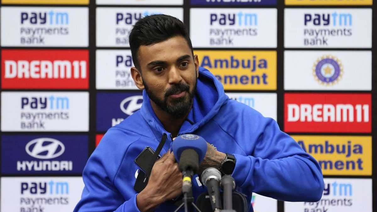 Image result for kl rahul press conference in new zealand