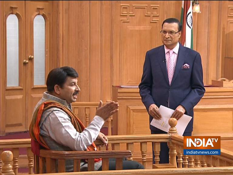 Delhi BJP Chief Manoj Tiwari In 'Aap Ki Adalat': 'We Won't Stop AAP's ...