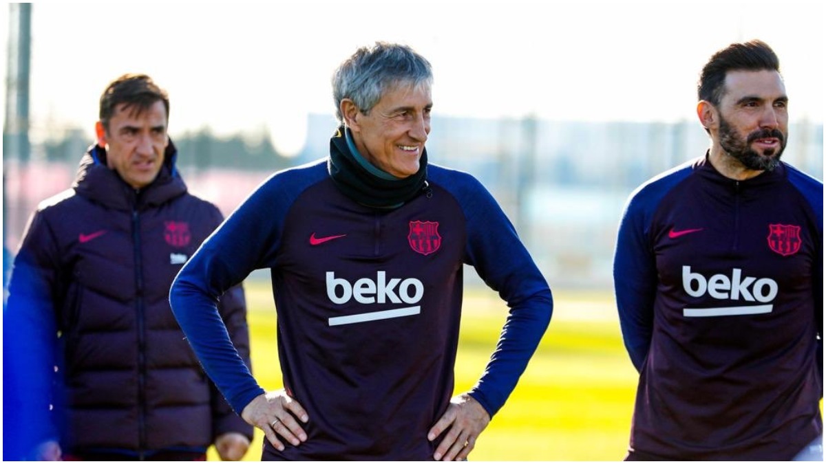 Quique Setien to remain in charge of Barcelona next season: Club's president Josep Maria Bartomeu