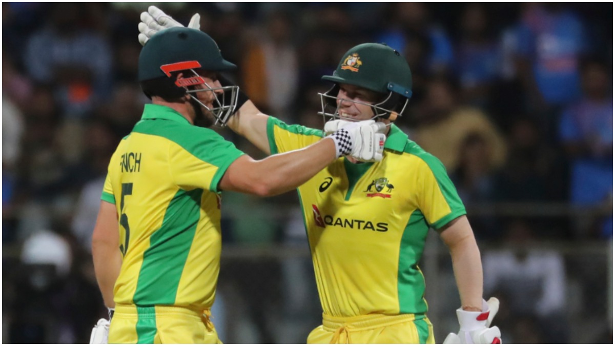 1st ODI: David Warner, Aaron Finch centuries help Australia crush India ...