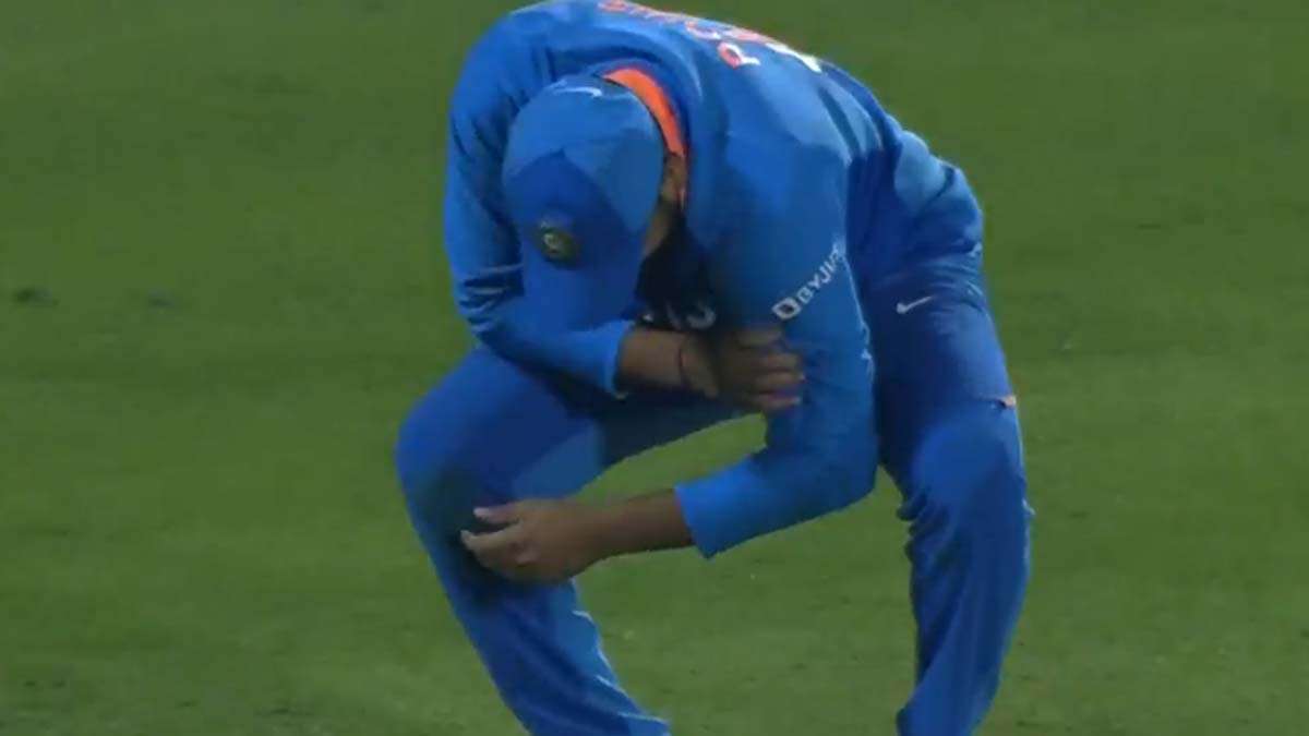 India vs Australia, 2nd ODI: Rohit Sharma injures shoulder while ...