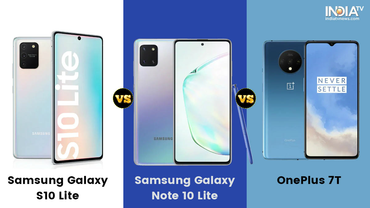 Galaxy Note 10 Lite vs Galaxy S10 Lite Specs, Features Comparison