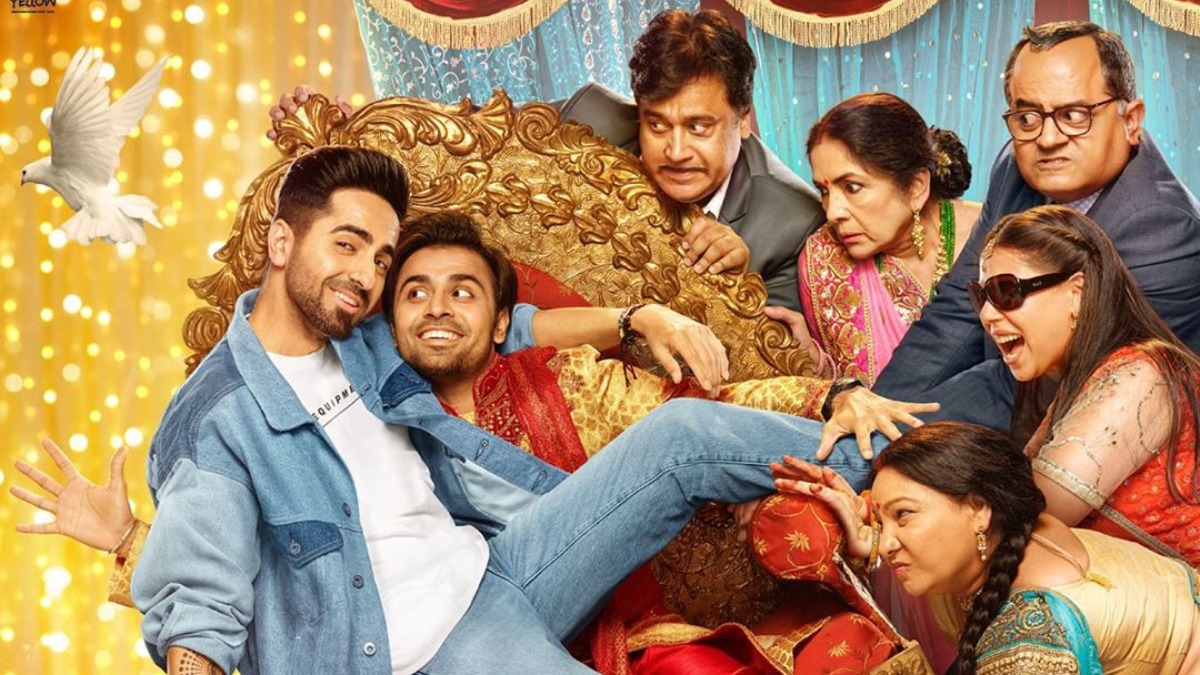 Ayushmann Khurrana is falling in love with Jitendra in Shubh Mangal Zyada Saavdhan first poster