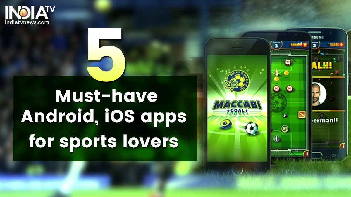 These Are The Best Apps To Keep Track Cricket Football Badminton And Other Sports Apps News India Tv