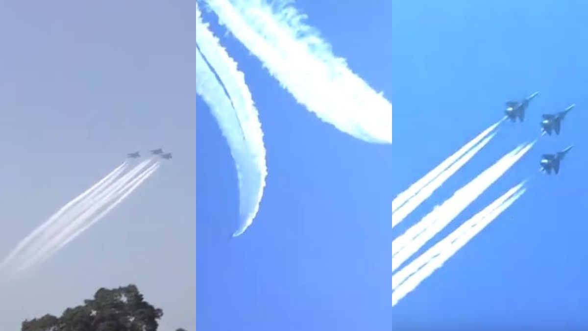 Watch: Sukhoi 30 MKIs execute breathtaking 'Trishul' manoeuvre at 71st Republic Day celebrations