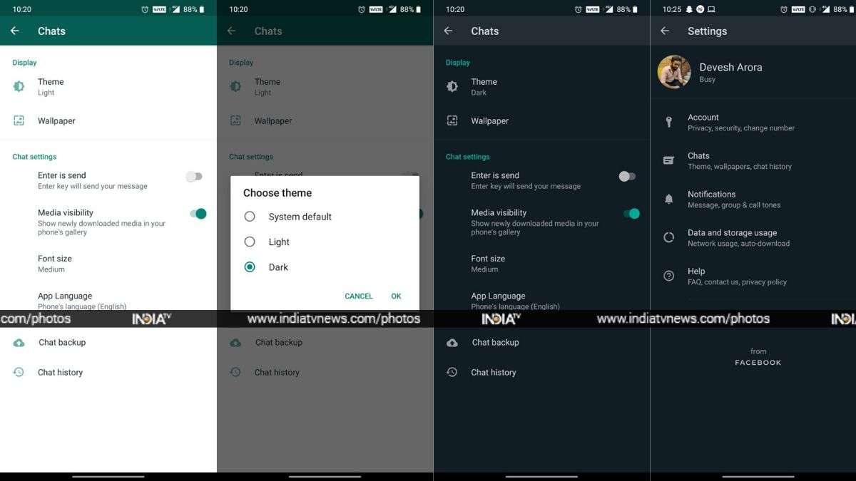 whatsapp dark mode apk download