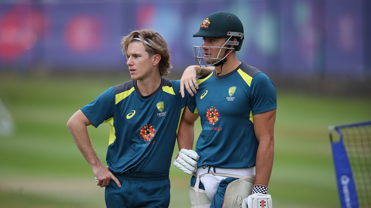 They are always holding hands and doing weird things: Aaron Finch on Adam  Zampa-Marcus Stoinis equation – India TV