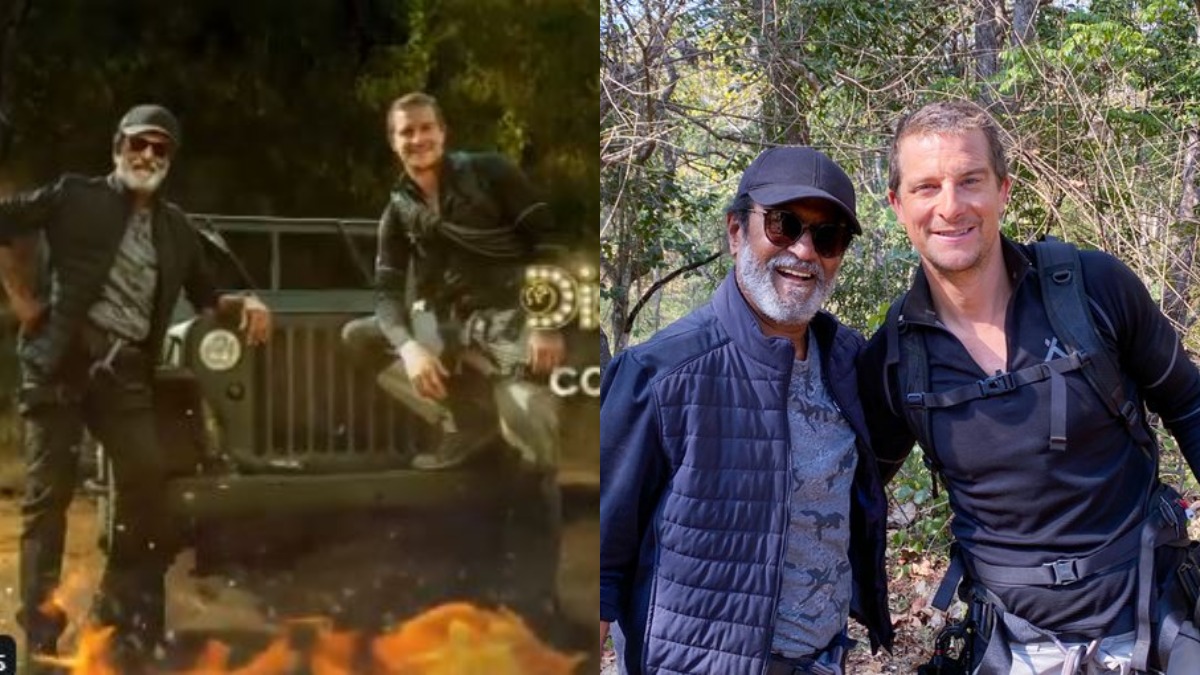 Man vs Wild: Host Bear Grylls shares superstar Rajinikanth's TV debut first look