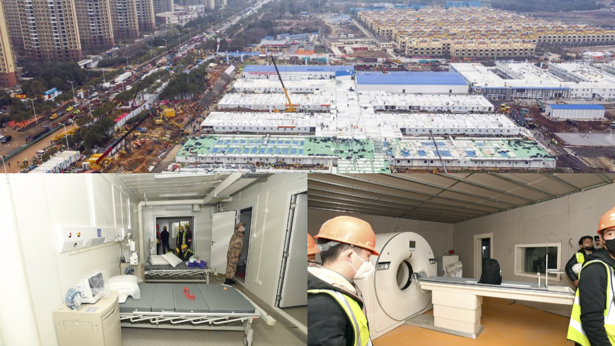 China builds 1,000-bed hospital in 10 days in Wuhan as Coronavirus patients toll surges