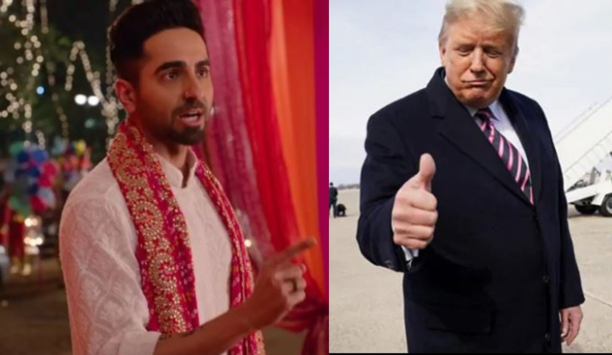 Ayushmann Khurrana reacts to Donald Trump's tweet on Shubh Mangal Zyada Saavdhan