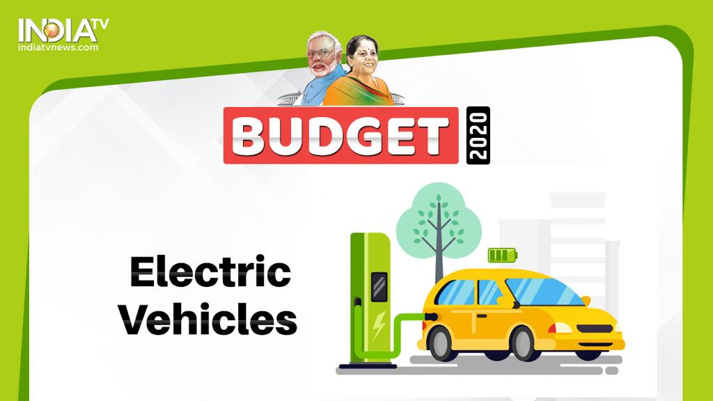 What's for Electric Vehicles segment in Budget 2020 India TV