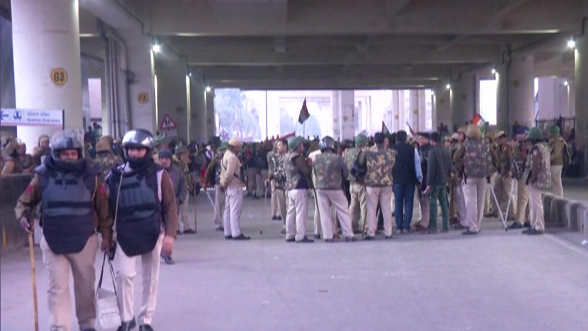 Security tightened at Jaffrabad metro station as thousands gather to protest against CAA